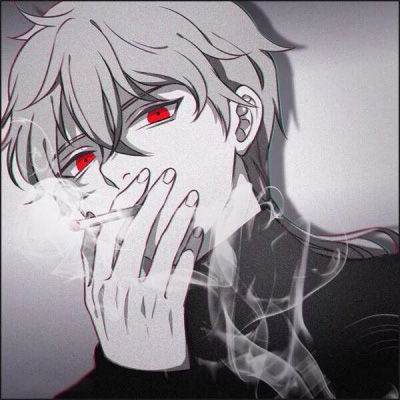  二次元头像男冷酷帅气男生好看的邪魅二次元头像