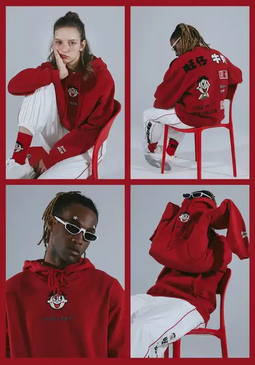  可爱警告旺仔居然出了这么时髦的衣服