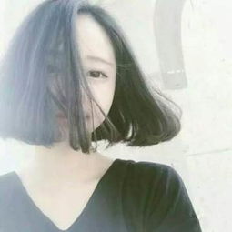  短发高冷气质女生头像韩版女生冷酷气质范
