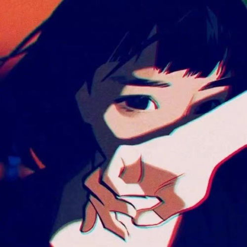 酷酷的女生头像动漫