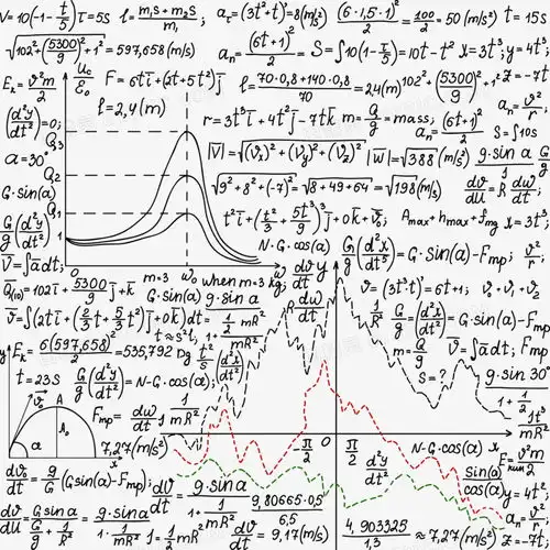  漂浮数学物理公式笔记图片免费下载png素材编号18mio5k5v图精灵