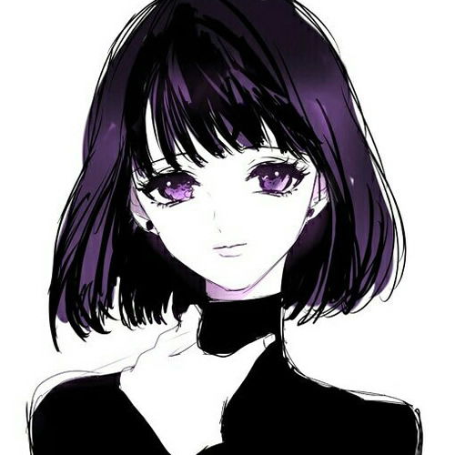  紫色梦幻靓妹子