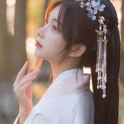  古风头像真人汉服女生图片古风女子头像唯美仙气