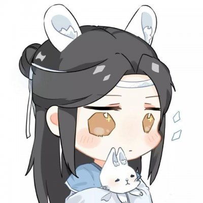  可爱彩绘动漫情侣头像别来无恙你在心上