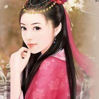  微信头像女生古风红衣图片微信头像图片大全
