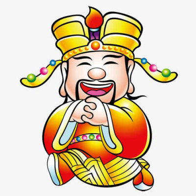  财神头像高清图片2020霸气最招财财神爷图片