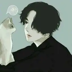 一女一狗的情侣头像