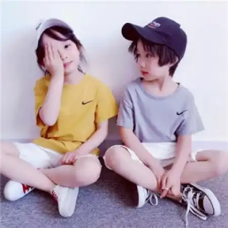  可爱小孩情侣头像一对两张呆萌小孩