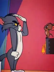 猫和老鼠的头像情侣版手