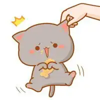  蜜桃猫情侣头像一对二超可爱超萌蜜桃猫情侣头像