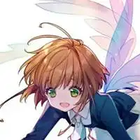  魔卡少女樱透明牌情侣头像微信头像图片大全