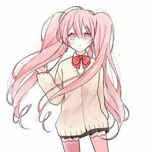  长发女生动漫头像