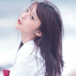 清纯美女qq微信头像侧颜长发女生头像