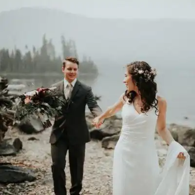 情侣婚纱头像图片