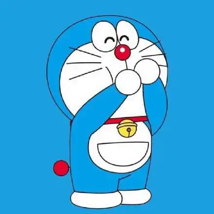  蓝胖子可爱头像你的童年已上线