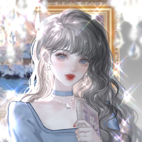  花样女孩手绘女生头像,每张都好好看