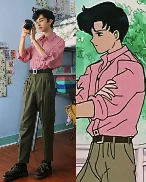  谁能想到最像美少女战士的博主是个男的