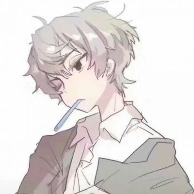  个性动漫头像男最新二次元头像男高冷帅气
