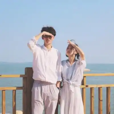 高清好看的真人情侣头像两张一对