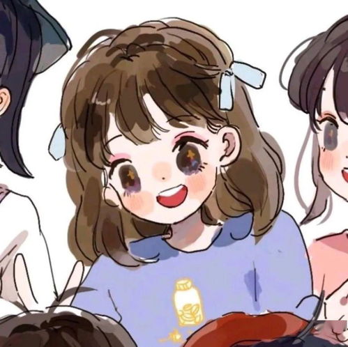  微信头像丨女生头像闺蜜头像卡通动漫头像