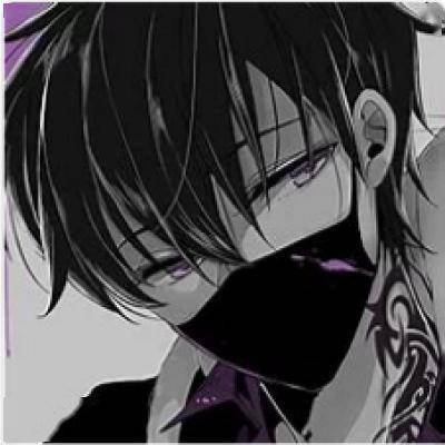  动漫男头酷帅高冷精选头像