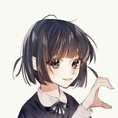 百合头像动漫情侣卡通
