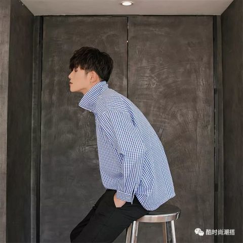 格子衬衫风情万种,让你做百变型男