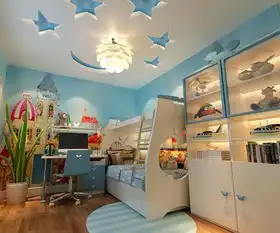  致敬蓝胖子六一瓷砖装扮最萌儿童房