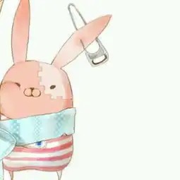  帮忙找一下这个兔子情侣头像的一半帮帮忙吧