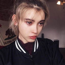  外国女生头像小清新复古图片