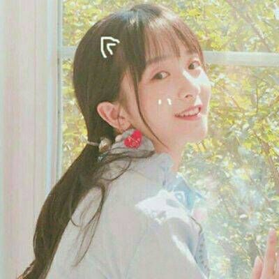 女生可爱头像萌萌哒小黑