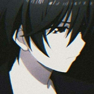  我自己超级喜欢的黑白高冷丧系列男生头像我要个性网