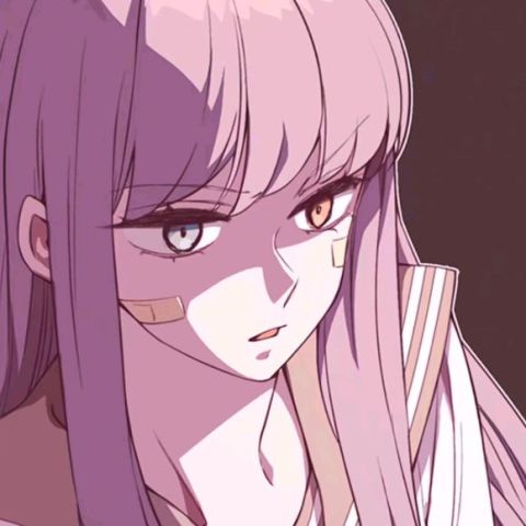 红色女生头像动漫