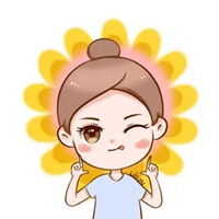  敲可爱的头像丸子头超可爱的丸子头卡通头像