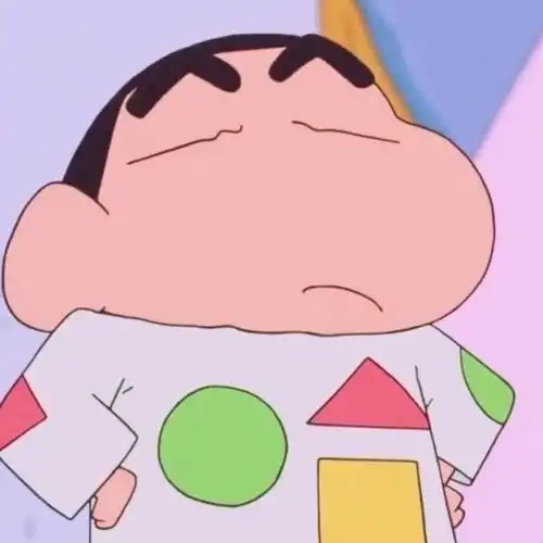  头像可可爱爱蜡笔小新头像