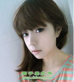  美女瓜子脸发型,绝对好看瓜子脸美女