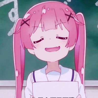  卡哇伊萌萌粉色系二次元动漫女生头像少女心萌动的卡通女头