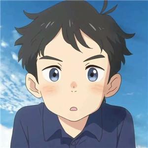  呆萌白目动漫男生头像可爱招人疼