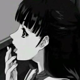  酷酷的动漫女生头像黑暗系动漫头像