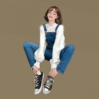  动漫女生社会高冷霸气图片,高冷女神