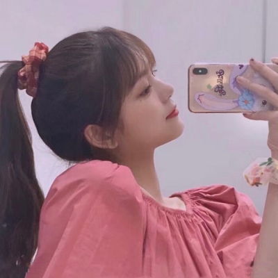  女生头像望喜