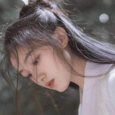  古风头像女生仙气真人懵懂少女有点冷酷的