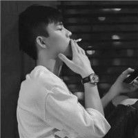  伤感孤独文字男生头像看你一脸颓废