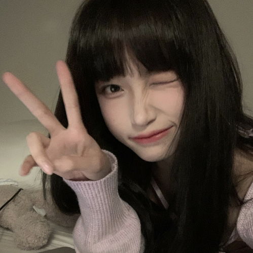  女生头像,高冷真人仙气