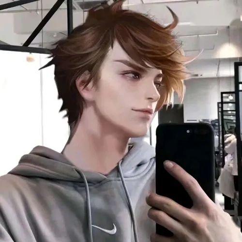  男生头像带你去看夏天的海