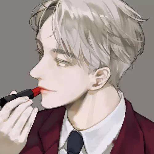  熄灭你眼中的光二次元男头插画