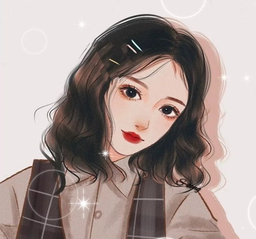  女生头像一组高冷拽酷版和甜美系的混搭