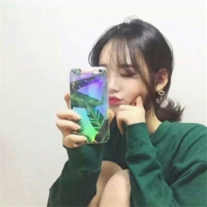  个性唯美森系绿色系头像女生,单纯如初爱的就是这样的