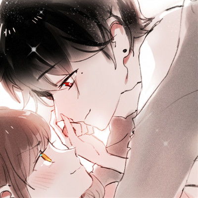  二呆辞男生女生动漫情侣头像
