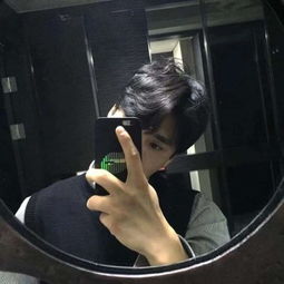 格子控男生头像拍照